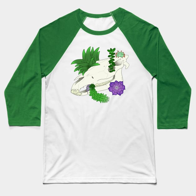 Planter Baseball T-Shirt by geckohivemind